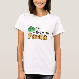 Aangedreven door pastaafrenner T-shirt