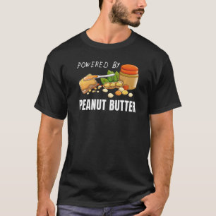 Aangedreven door pindakaas Jelly Food Graphic T-shirt