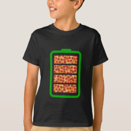 Aangedreven door Pizza - Pizza Lovers T-shirt