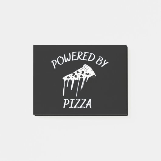 Aangedreven door Pizza Post-it® Notes (Voorkant)