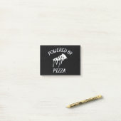 Aangedreven door Pizza Post-it® Notes (Op bureau)