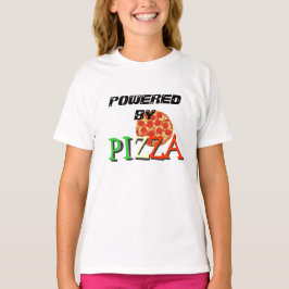 Aangedreven door Pizza T-shirt