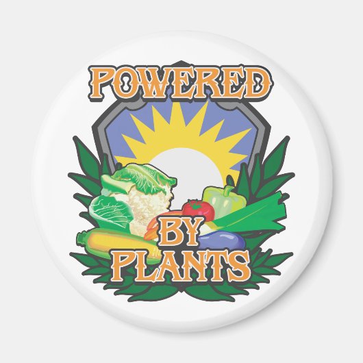 Aangedreven door Planten Magneet (Voorkant)