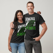 Aangedreven door Planten T-shirt (Unisex)
