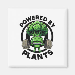 Aangedreven door Planten Vegan Atlete Vegan Gym Ve Magneet