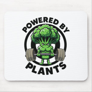 Aangedreven door Planten Vegan Atlete Vegan Gym Ve Muismat