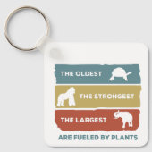 Aangedreven door Planten vegerdieren Sleutelhanger (Voorkant)