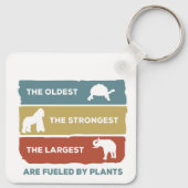 Aangedreven door Planten vegerdieren Sleutelhanger (Achterkant)