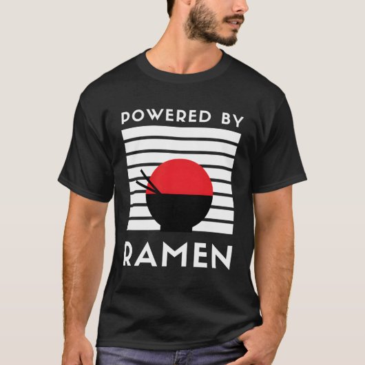 Aangedreven door Ra minimaal T-shirt (Voorkant)