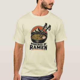 Aangedreven door Ramen hiker honger shirt