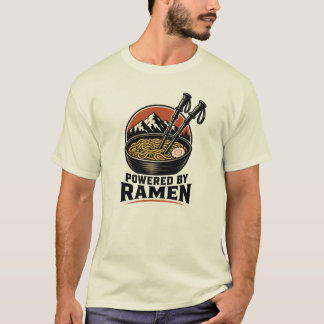 Aangedreven door Ramen hiker honger shirt