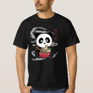 Aangedreven door Ramen Sweet Panda eet Ramen T-shirt