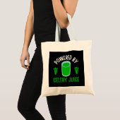 Aangedreven door selderij Juice Tote Bag (Voorkant (product))
