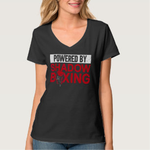 Aangedreven door Shadow Boxing Shadow Boxer Boxi T-shirt
