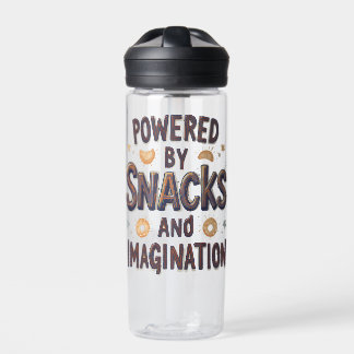 Aangedreven door Snacks Verbeelding Grappig Voedse Waterfles