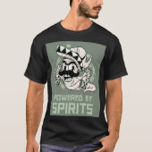 Aangedreven door Spirits Tequila Worm T-shirt (Voorkant)