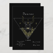 'Aangedreven door Taurus' Kaart (Voorkant / Achterkant)