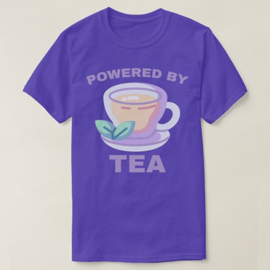 Aangedreven door thee 3 t-shirt (Design voorkant)