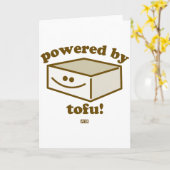 Aangedreven door Tofu Kaart (Gele Bloem)