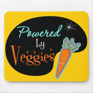 Aangedreven door Veggies Muismat