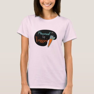Aangedreven door Veggies T-shirt