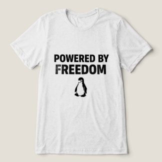 Aangedreven door vrijheid Tri-Blend shirt