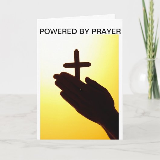 Aangedreven door wenskaarten van Prayer Kaart (Voorkant)
