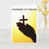 Aangedreven door wenskaarten van Prayer Kaart (Gele Bloem)