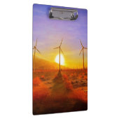 Aangedreven door wind klembord (Rechts)