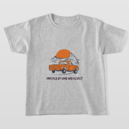 Aangedreven Door Zand En Spijt Woestijn Kamperen T-shirt