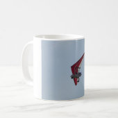 Aangedreven hang glider koffiemok (Voorkant links)