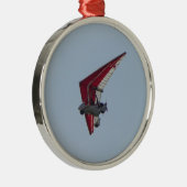 Aangedreven hang glider metalen ornament (Rechts)