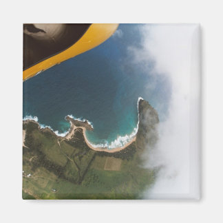 Aangedreven hanggliding boven Kauai Magneet