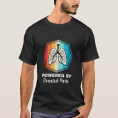 Aangedreven Lung Transplantation Fighter Recipient T-shirt (Voorkant)