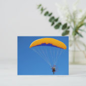 Aangedreven Paraglider Briefkaart (Staand voorkant)