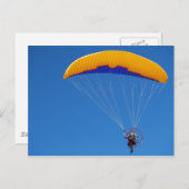 Aangedreven Paraglider Briefkaart (Voorkant / Achterkant)
