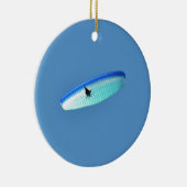 Aangedreven Paraglider Keramisch Ornament (Rechts)