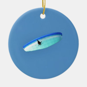 Aangedreven Paraglider Keramisch Ornament