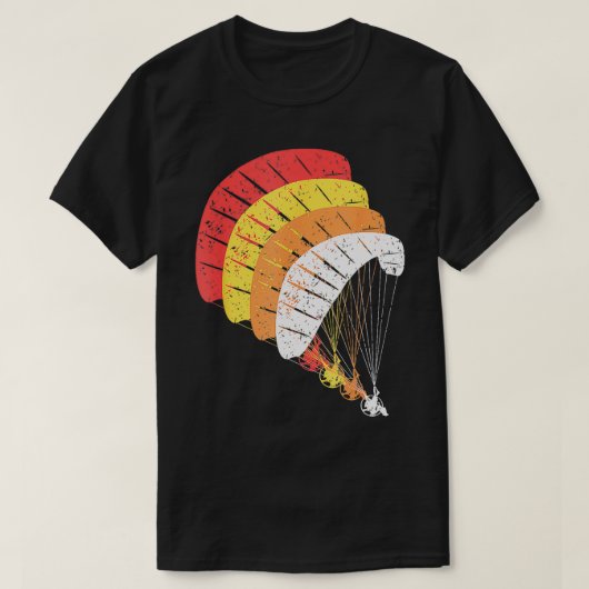 aangedreven paragliding paramotor geschenk paragr t-shirt (Design voorkant)