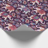 Aangeklede Olifant Cadeaupapier (Hoek)