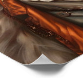 Aangeklede Prints, Royal Siberian Husky Poster (Hoek)