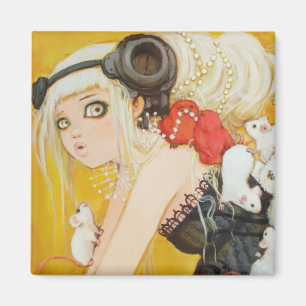 Aangeklede stoornis vierkante magneet