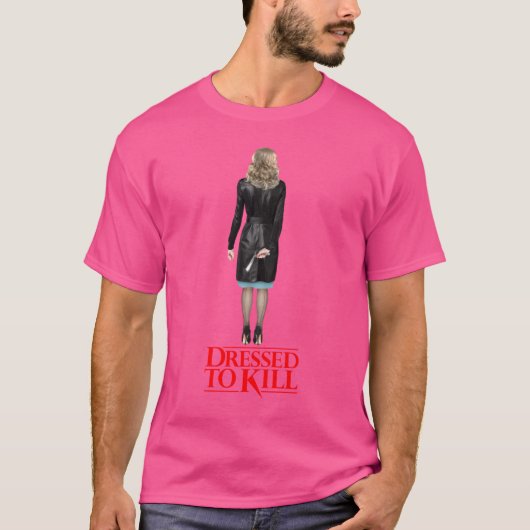 AANGEKLEED OM TE DODEN T-SHIRT (Voorkant)
