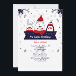 Aangekleed voor Winter Uitnodiging<br><div class="desc">Een handgetekende uitnodiging met dierenvrienden gekleed voor winterweer met dwarrelende sneeuwvlokken en bladeren. (Ontworpen door Freepik). De kaart is gemakkelijk aan te passen met uw eigen tekst, lettertype en letterkleur.Niet precies wat u zoekt? Al onze producten kunnen op maat worden ontworpen om aan uw behoeften te voldoen zonder extra kosten.Neem...</div>