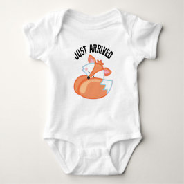 Aangekomen met een Baby Fox Baby T-shirt