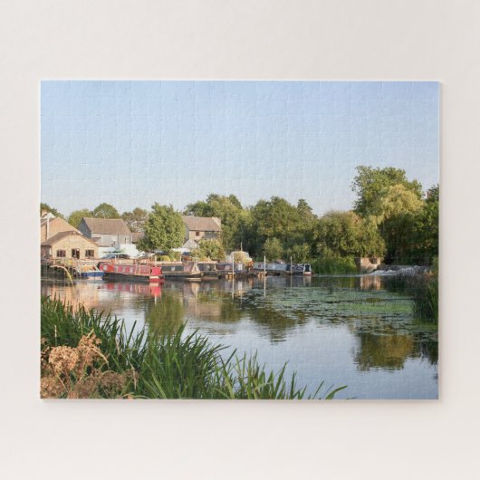 Aangelegde smalboten Mountsorrel Engeland Legpuzzel (Horizontaal)