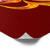 Aangemaakt voor muziek poster (Hoek)