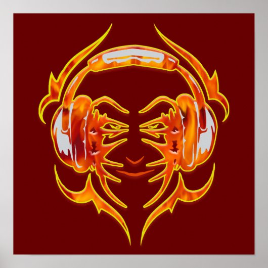 Aangemaakt voor muziek poster (Voorkant)