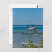 Aangemeerd bij Mackinac Briefkaart (Voorkant / Achterkant)