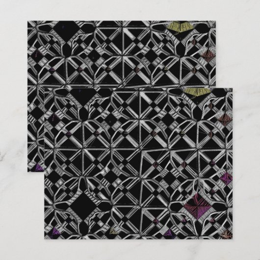 Aangemeld bij de Crossroad Paper Sheets (Voorkant / Achterkant)